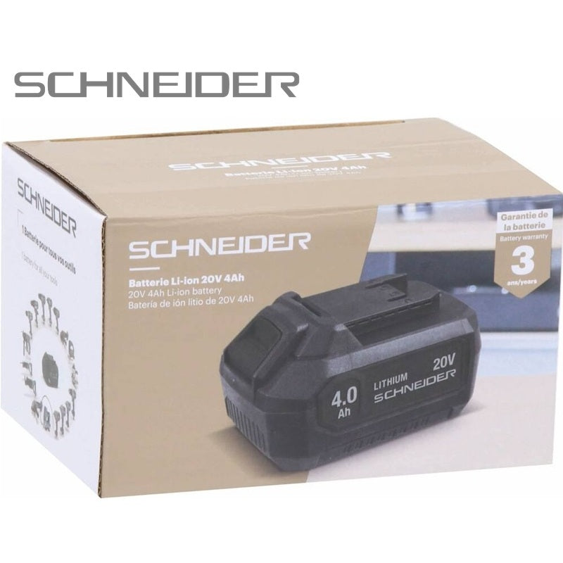 Batterie 20V Li-ion 4Ah Schneider