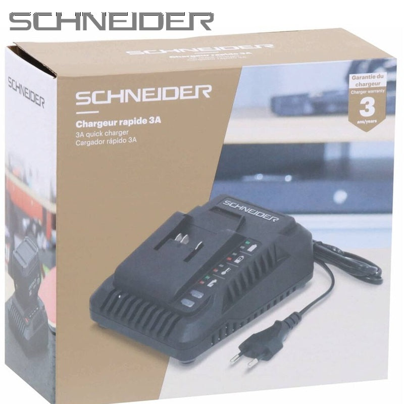 Chargeur rapide 3A pour batteries Schneider