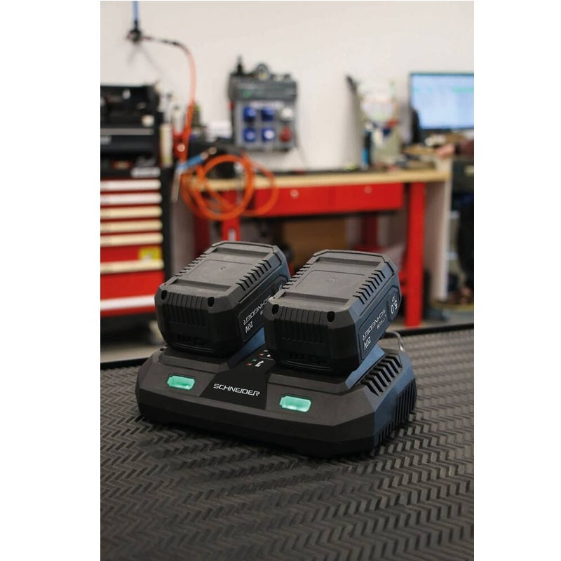 Chargeur double 2 x 3A pour batteries Schneider