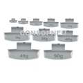 Masses d'équilibrage à frapper universelles pour jante aluminium de 5gr à 50gr