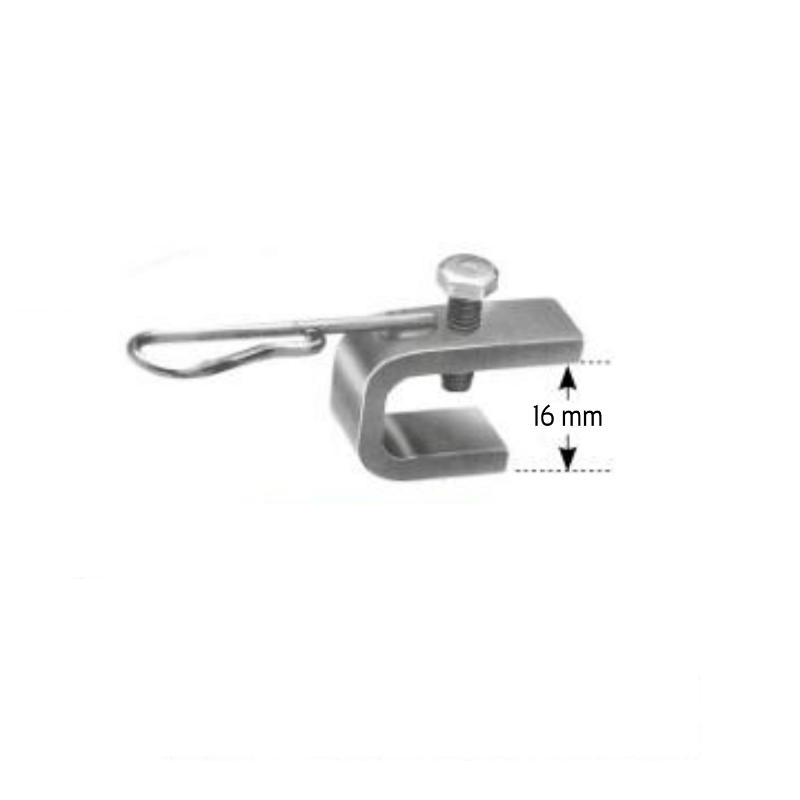Patte de fixation simple (10 pièces)