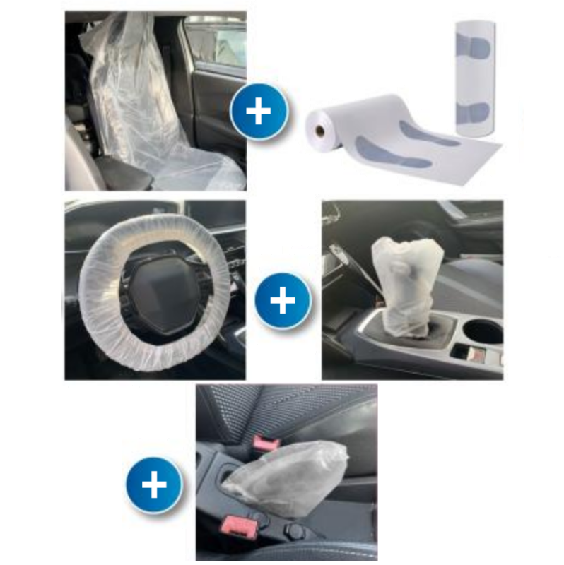 Kit de protection 5 en 1 (100 pièces)