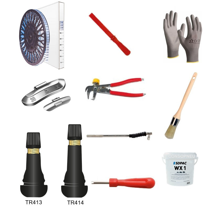 Pack indispensable du Pneumaticien 1816 pièces